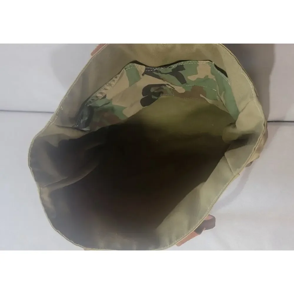 Sword & Plough Camo Canvas Leather Trim Signature Tote Bag